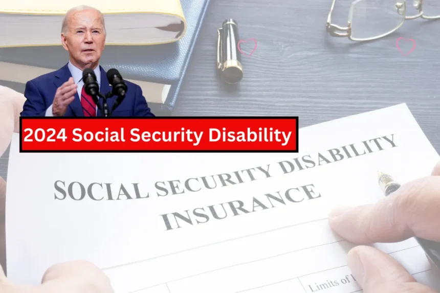 Social Security Disability Benefits Pay Chart 2024