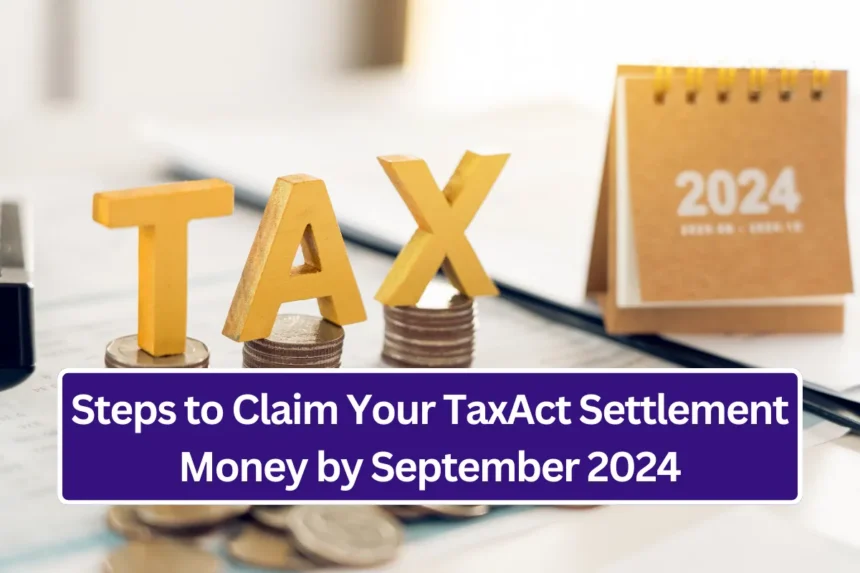 Steps to Claim Your TaxAct Settlement Money by September 2024